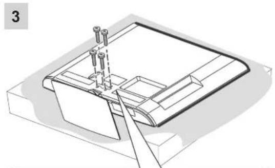 LG 47LM580S - Attaching the stand - 13