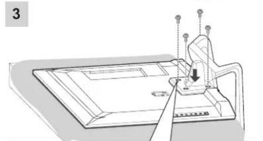 LG 47LM580S - Attaching the stand - 5