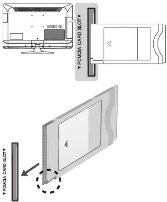 LG 32CS466 - CI module connection - 1