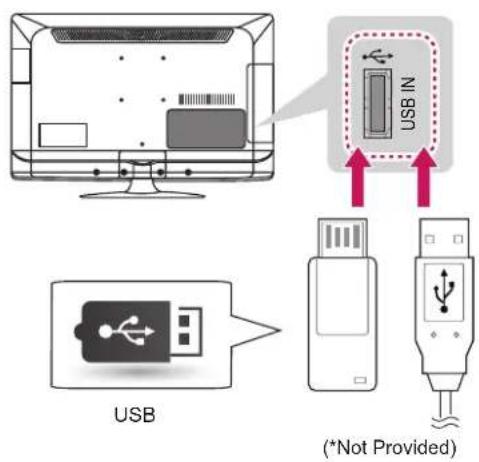 LG 32CS466 - USB connection - 1