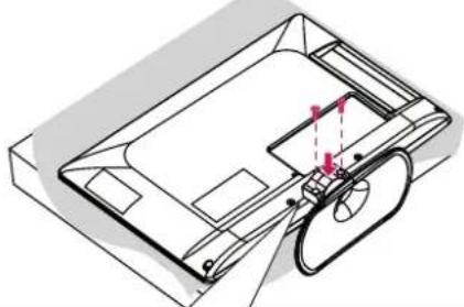 LG 22LS3590 - Attaching the stand - 5
