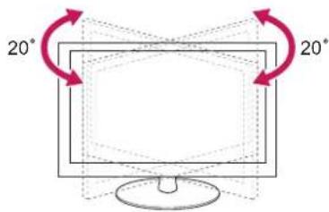 LG 22LS3590 - Теледидар бұрышын көруге ыңғайлы лайықтау - 1