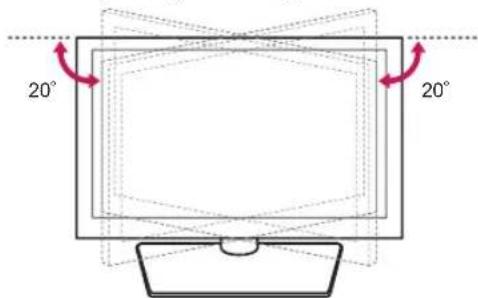LG 42PN452D - Теледидар бурышын көруге ынғайлы лайықтау - 1