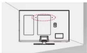 LG 42PN452D - Securing the TV to a wall - 1
