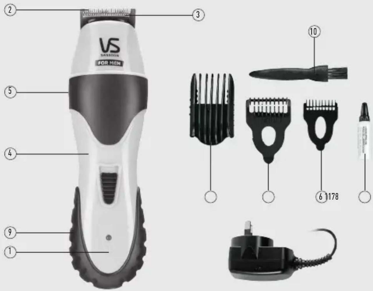 VS Sassoon The Rugged Commander VSM715NA - THE RUGGED COMMANDER - 1