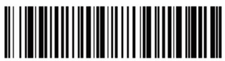 Black and white barcode image with vertical lines above and below the bars
