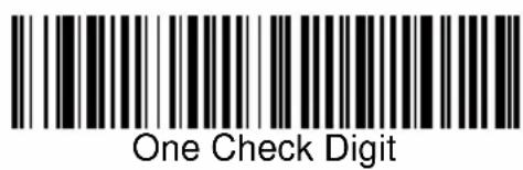 One Check Digit