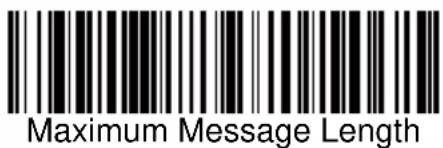Maximum Message Length