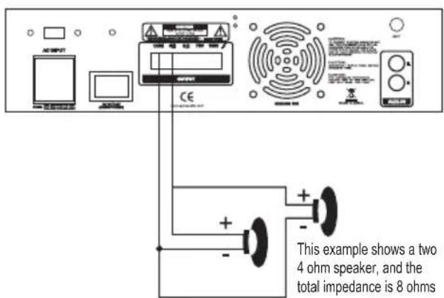 Pyle PT510 - TO THE 8-OHM TERMINAL - 1