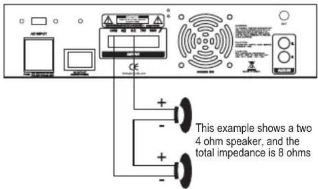 Pyle PT510 - System 2: Two (or more) speakers in series - 1