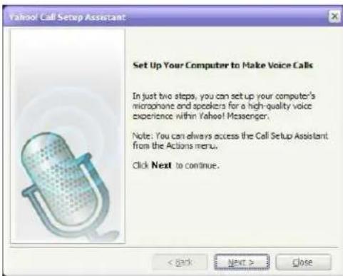PLANTRONICS MX500i - Settings for Yahoo! Messenger with Voice: - 2