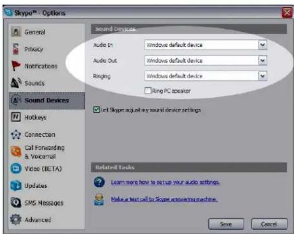 PLANTRONICS MX500i - Settings for Skype: - 2