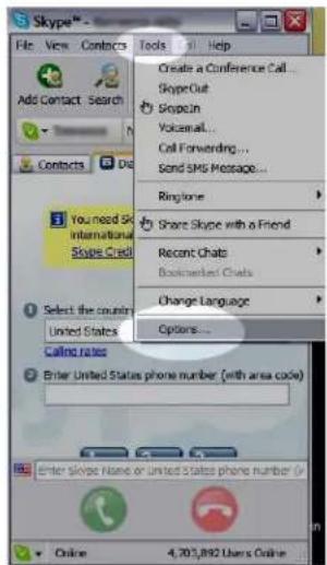 PLANTRONICS MX500i - Settings for Skype: - 1