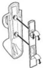 PLANTRONICS Explorer 330 - Cradle Mount Options - 2