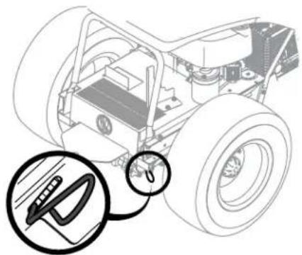 Rover Mini Rider Manual - Movimiento manual del tractor - 1