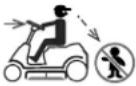 Rover Mini Rider Manual - Símbolos de Seguridad - 5