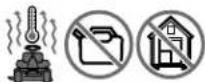 Rover Mini Rider Manual - Safety Symbols - 13
