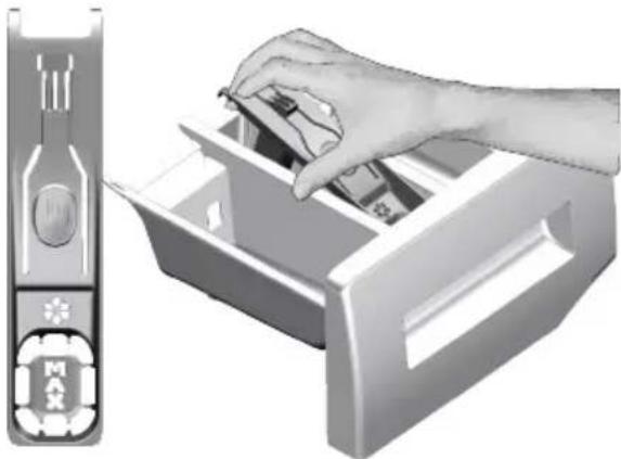 GRUNDIG GWN39442STC - Cleaning the detergent drawer - 1