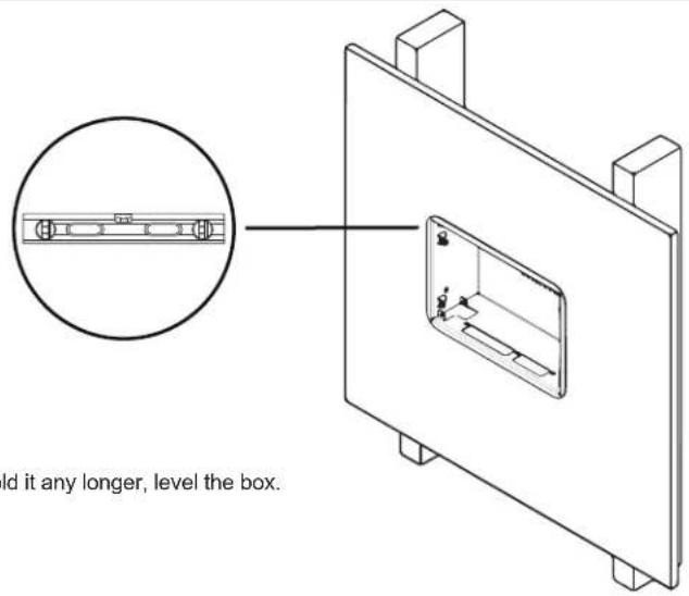 Id it any longer, level the box.
