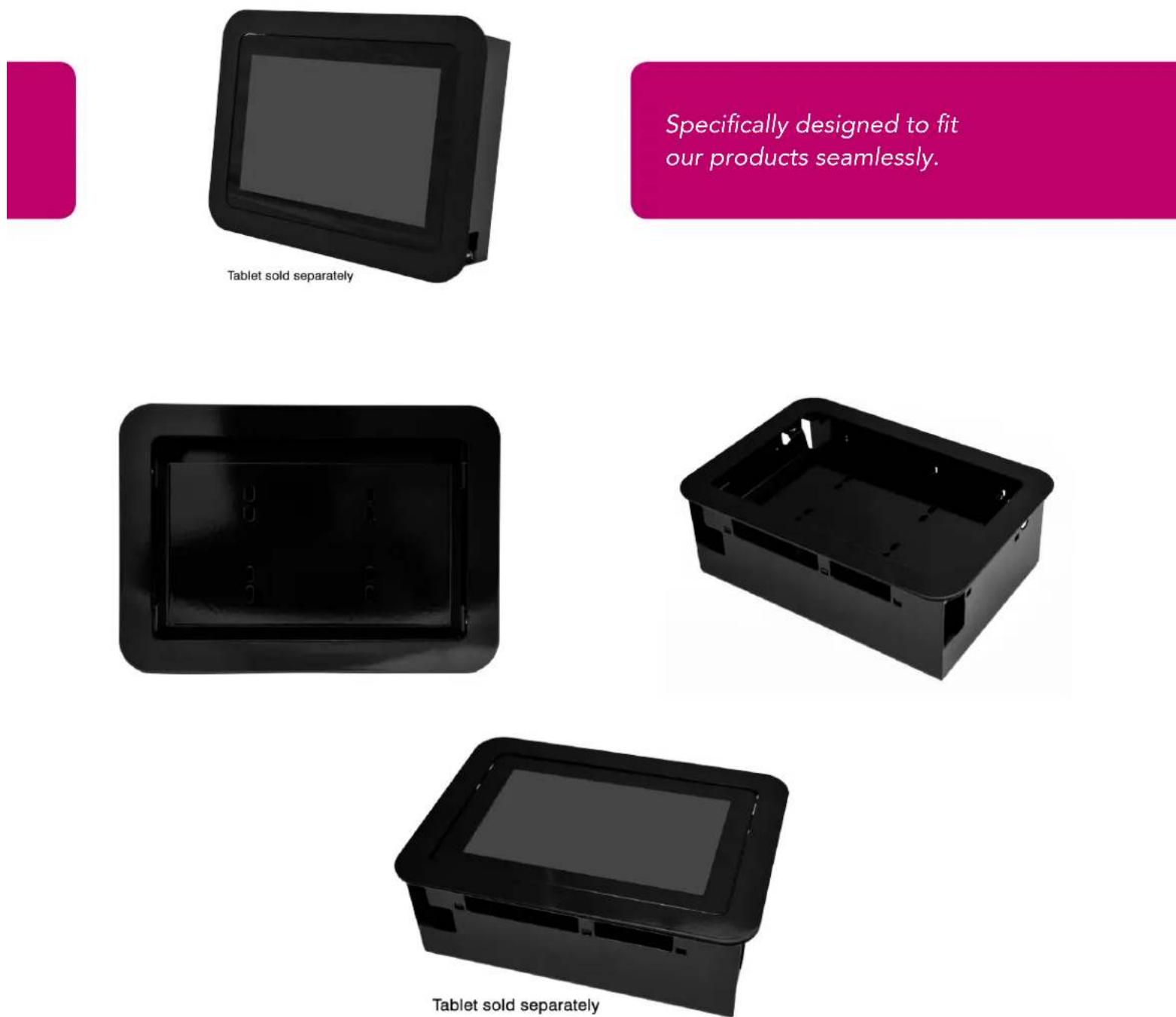 Mimo Monitors MWB-10-VUE - 7", 10.1" and 15.6" Tablet and 10.1" Vue Wall Box Installation Manual - 1