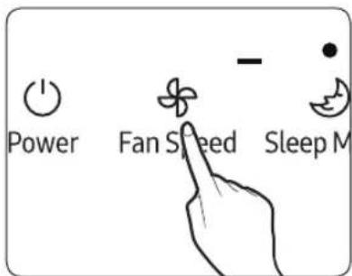 Power Fan Speed Sleep M