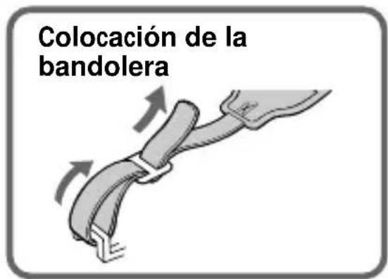 Colocación de la bandolera