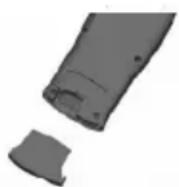 KYOCERA K112 - Inserting your RUIM card - 1