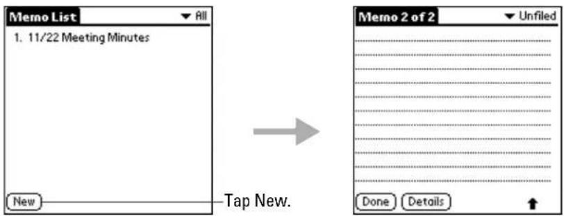 Memo List 1. 11/22 Meeting Minutes New Tap New. Memo 2 of 2 Unfiled Done Details