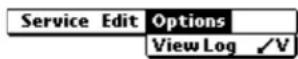 KYOCERA QCP 6035 - Options menu - 1