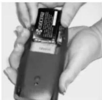 KYOCERA QCP 6035 - To install the battery - 2