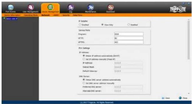 RTP LITE User Management Service Manager Log Maintenance Download Service Details Operating Mode Network Services SalesTime IP Provider Enabled User Only Installed Service Parts Program: 9908 HTTP: 30 HTTPS: 443 PCI Settings IP Address: Close IP address automatically [DNSP] Set IP address manually […