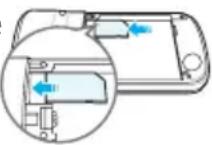 PANTECH Laser - Installing/removing SIM card and battery - 2