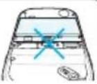 PANTECH Laser - Installing/removing SIM card and battery - 7