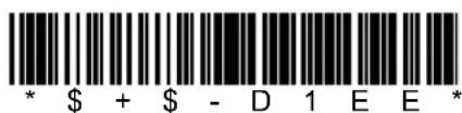 DATALOGIC Falcon 345 - Predefined Defaults - 1