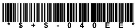 DATALOGIC Falcon 345 - Code 39 - 18