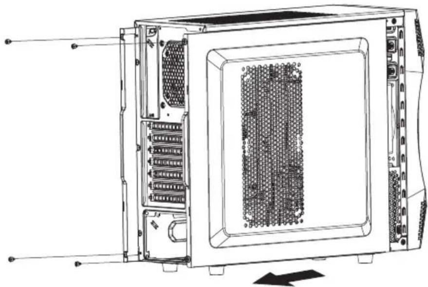 Rosewill Challenger-S - Open Chassis - 1