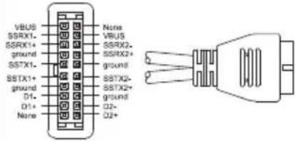 Rosewill Challenger-S - Front I/O Cable Pinout (Please refer to your motherboard's user manual to connect.) - 1