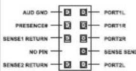 Rosewill Challenger-S - Front I/O Cable Pinout (Please refer to your motherboard's user manual to connect.) - 4