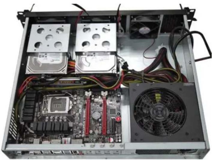 Rosewill RSV-Z2600 - Motherboard, PSU, and HDD Installation - 7