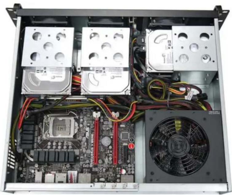 Rosewill RSV-Z2600 - Motherboard, PSU, and HDD Installation - 9
