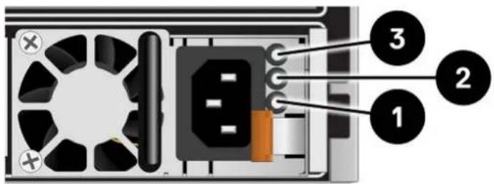 Diagram of a power connector with labeled parts 1, 2, and 3, showing internal components and connections.