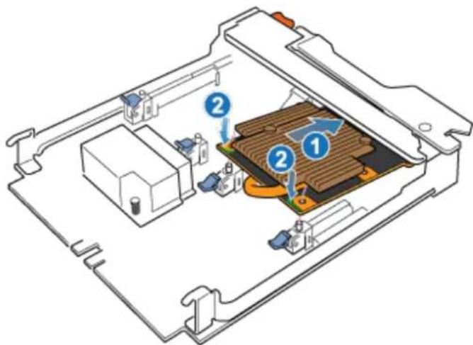 Technical diagram of an electronic device showing internal components with numbered annotations indicating parts of each part.