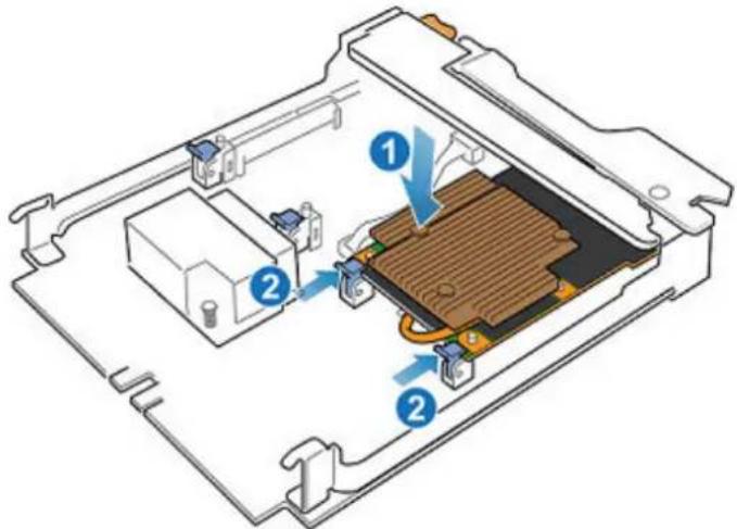 Technical diagram of an electronic device showing labeled components and directional arrows indicating movement or flow.