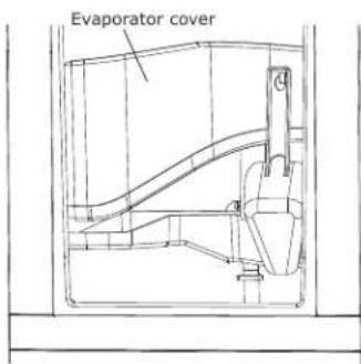 Evaporator cover