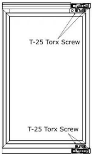 T-25 Torx Screw T-25 Torx Screw