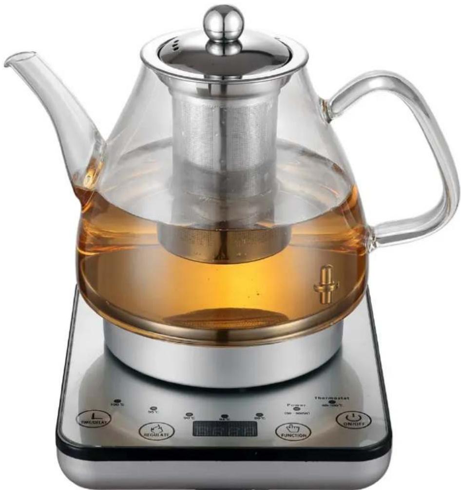 Lenoxx Healthy Choice SK200 - 1.2L DIGITAL GLASS KETTLE WITH TEA INFUSER - 1