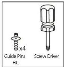 Grotime Rollover - SCREW FOUR GUIDE PINS INTO ENDS FIRMLY - 1