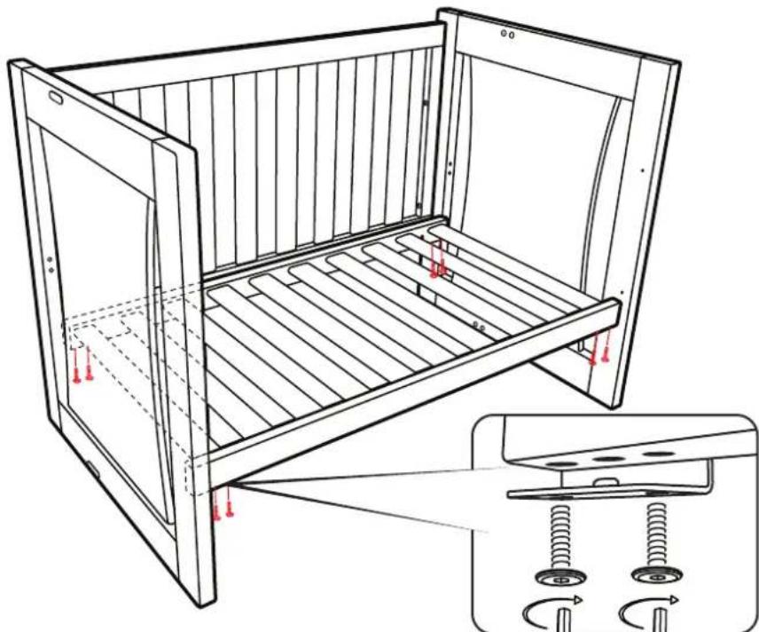 Grotime Rollover - ASSEMBLE COT BASE - 2