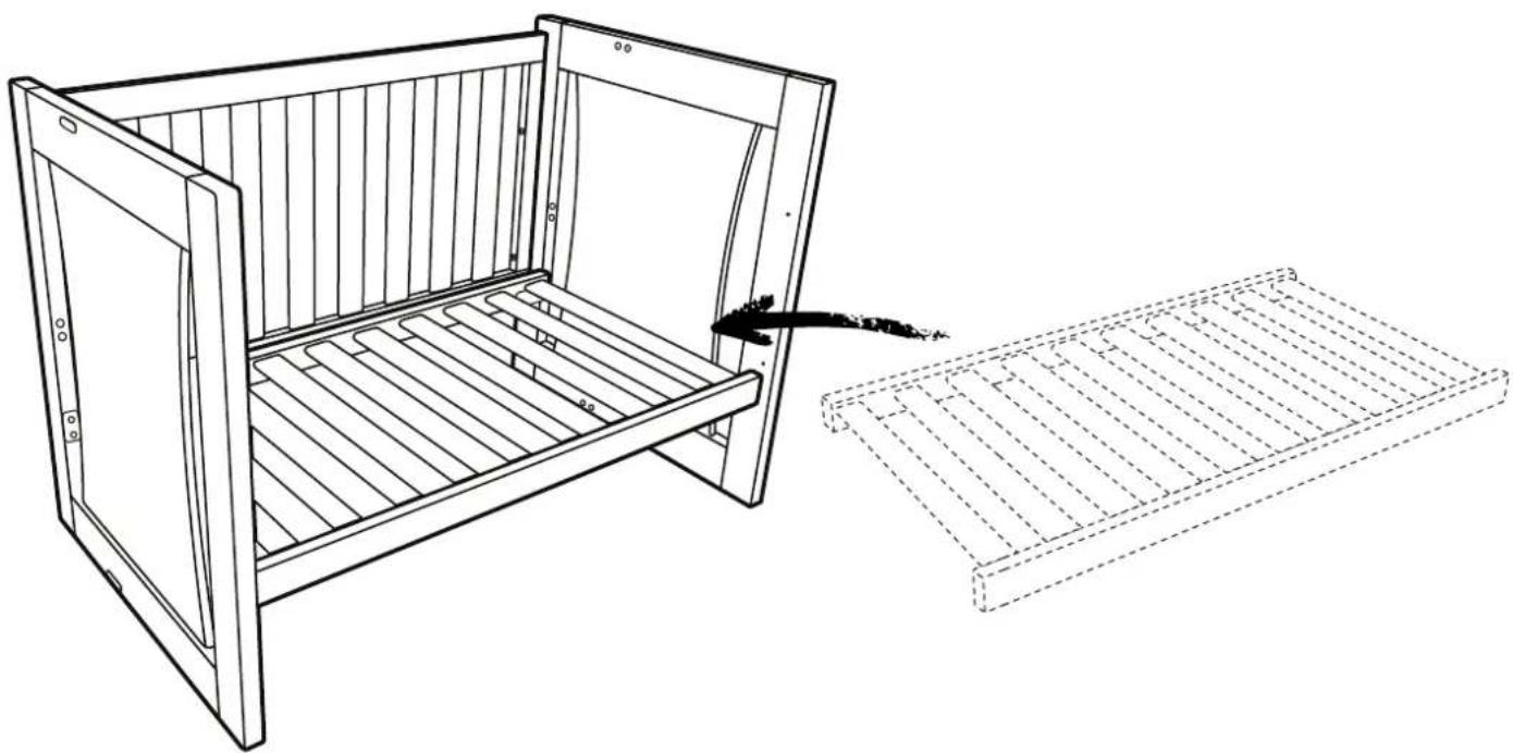 Grotime Rollover - PLACE COT BASE ON TOP OF BASE PLATES - 2