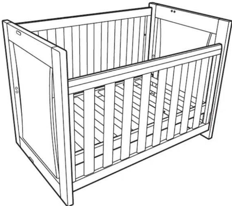 Grotime Rollover - in 1 cot to full size single bed - 1
